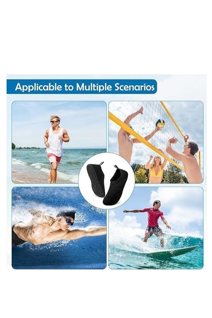 رونق حذاء بحر مائي كاجوال ملون، مقاس 23-22، مثالي للسباحة والغطس والرياضات المائية، سريع الجفاف ومانع للانزلاق. حذاء مياة . جوارب سباحة .مستلزمات السباحة - Image 3